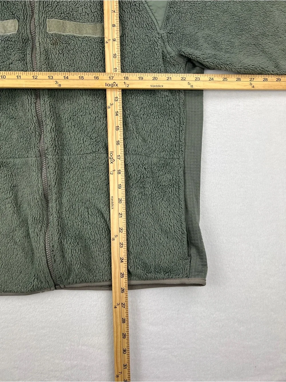 US Army Gen III Level 3 ECWCS Cold Weather Fleece Zip Jacket Foliage Green Sz M